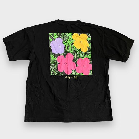 Andy Warhol x Uniqlo Men’s Art Is For Everyone Black Large Pocket T-Shirt - Picture 2 of 6